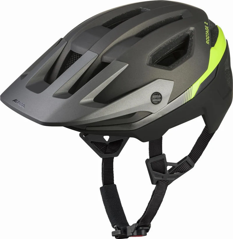Alpina Rootage 2 Mips MTB-Helm gun black neon