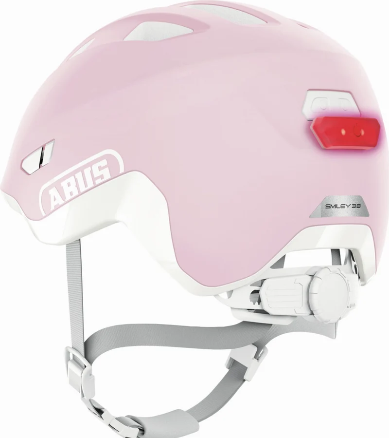 Abus Smiley 3.0 Ace LED Kinder-Helm pure rose