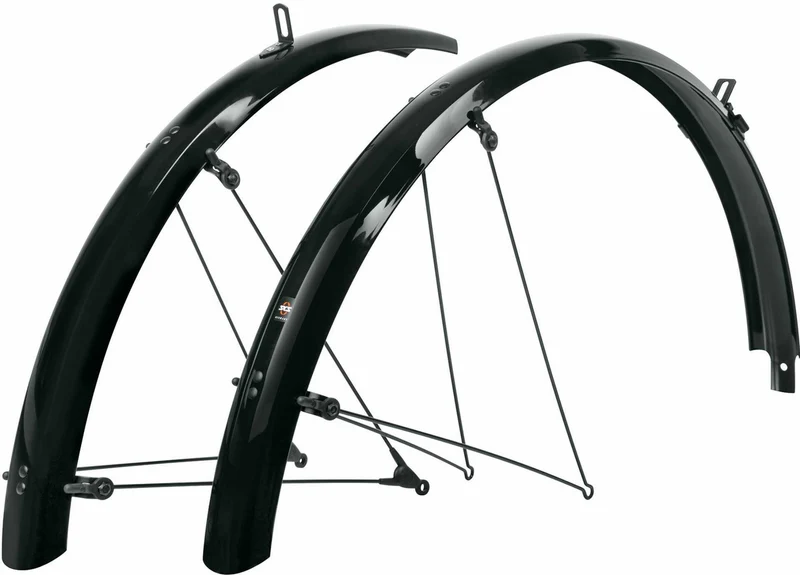 SKS GERMANY Bluemels Basic Schutzblech-Set 26" schwarz-glänzend
