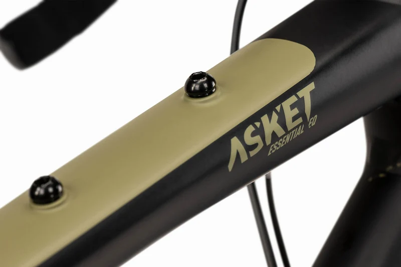 Ghost Asket Essential EQ Gravelbike Diamant 28" black/light kaki matt