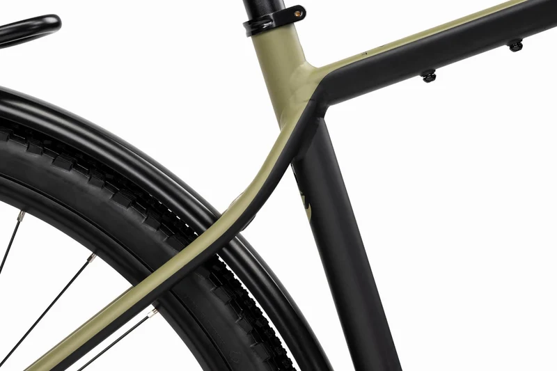 Ghost Asket Essential EQ Gravelbike Diamant 28" black/light kaki matt