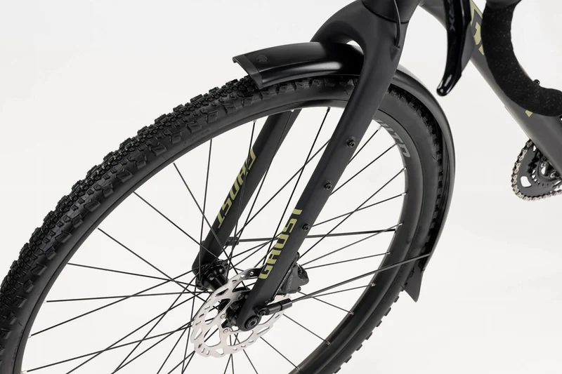Ghost Asket Essential EQ Gravelbike Diamant 28" black/light kaki matt
