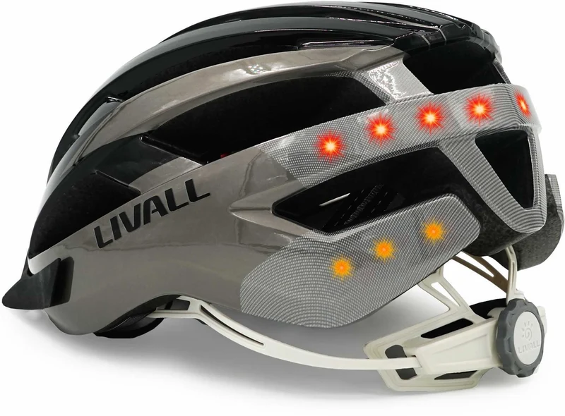 Livall MT1 NEO MTB-Helm + BR 80 Fernbedienung schwarz/anthrazit