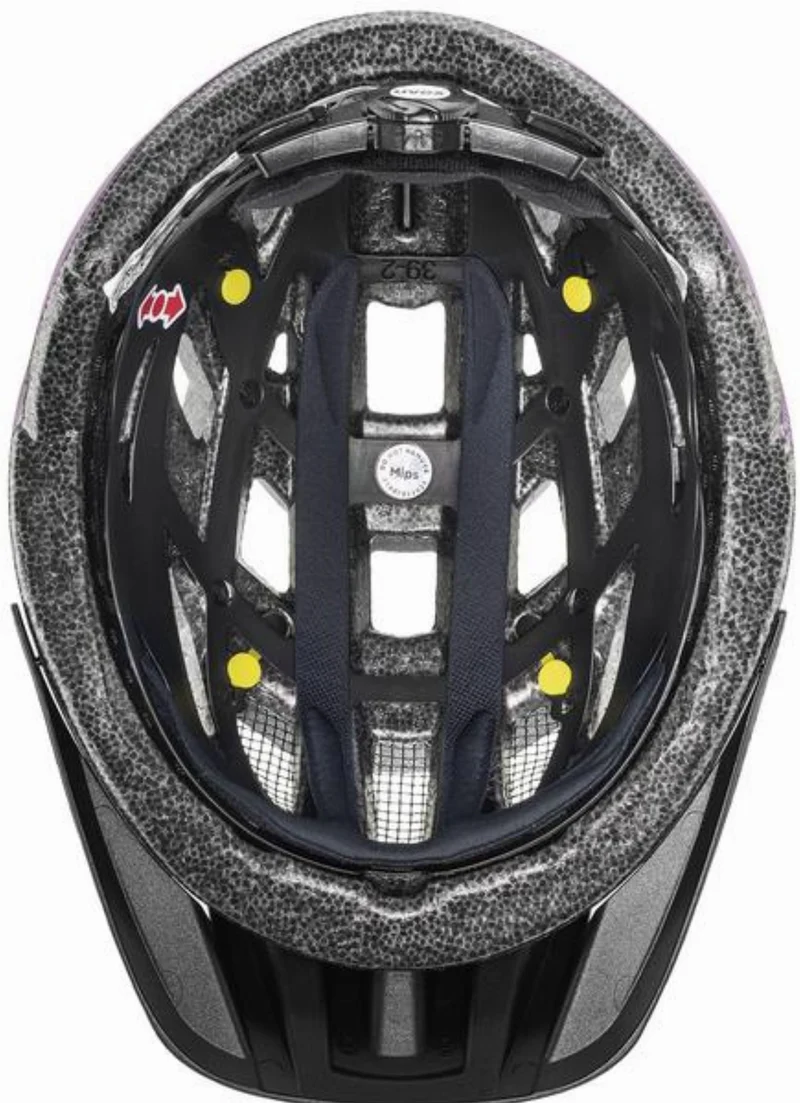 Uvex I-VO CC Mips Helm black-plum matt