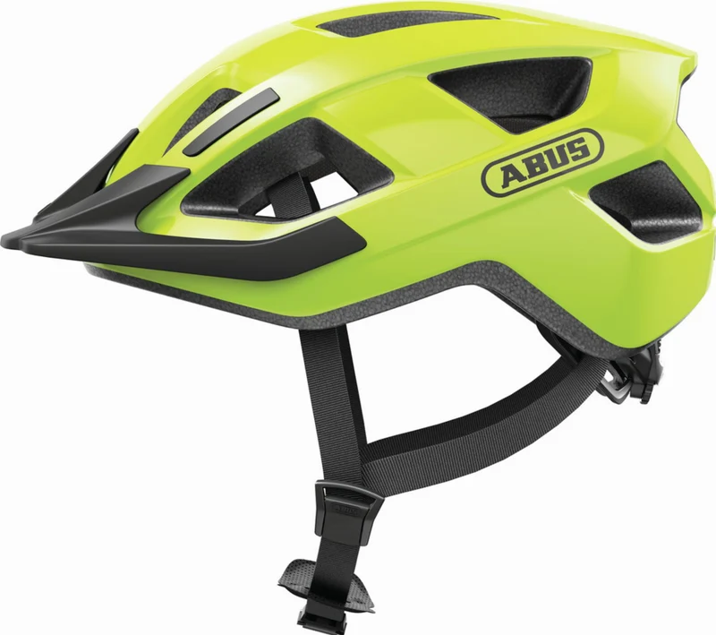 Abus Aduro 3.0 LED Helm signal yellow