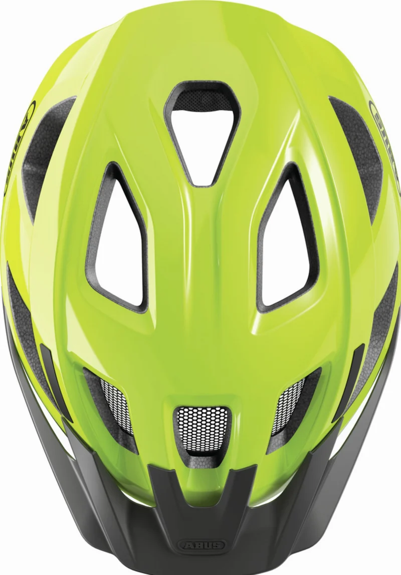 Abus Aduro 3.0 LED Helm signal yellow