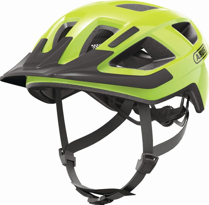 Abus Aduro 3.0 LED Helm signal yellow