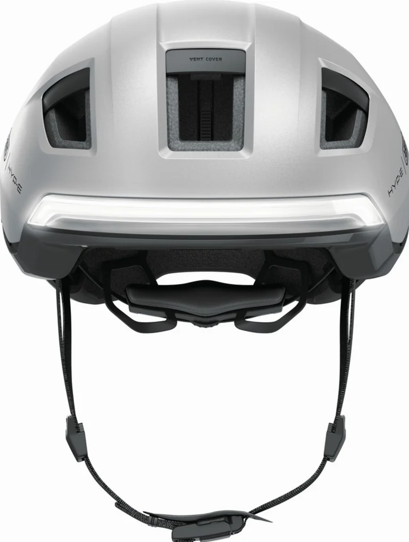 Abus Hyp-E Helm gleam silver