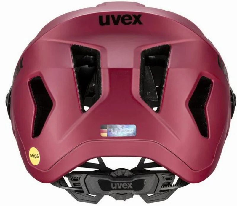 Uvex Renegade Mips MTB-Helm ruby red-black matt
