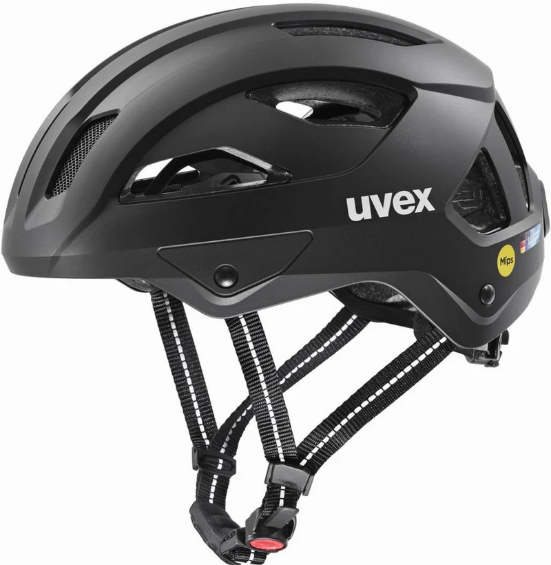 Uvex City Stride Mips Helm black matt