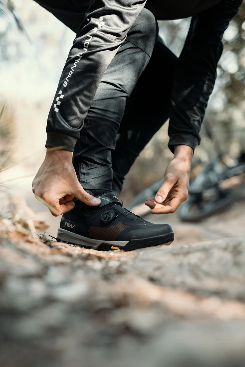 B-Ware - Northwave Kingrock Plus GTX MTB-Schuhe black/honey (Gebrauchtware)