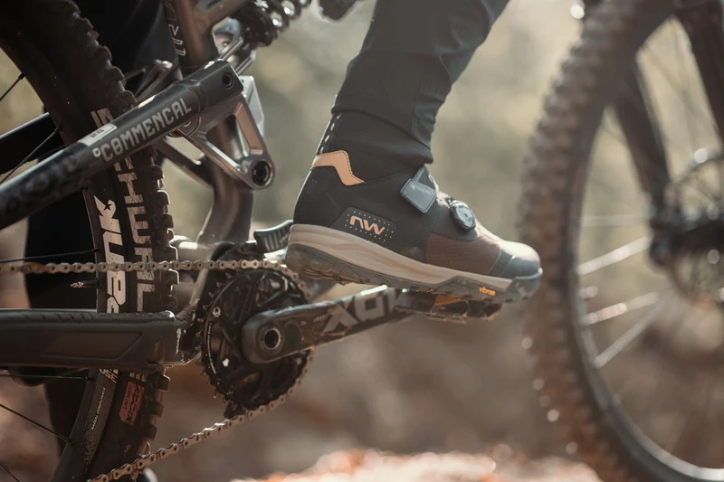 B-Ware - Northwave Kingrock Plus GTX MTB-Schuhe black/honey (Gebrauchtware)