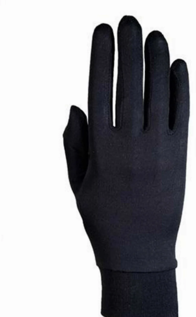 Roeckl Silk Unterhandschuhe lang black