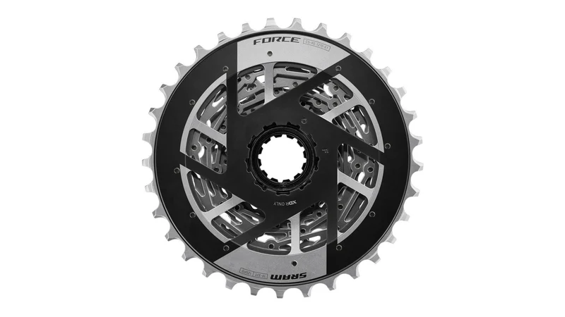 SRAM XG-1270 E1 Kassette 12-fach, XDR-Body silber/schwarz