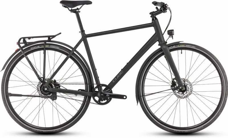 Cube Nulane Comfort EXC FE Cityrad Diamant 28" grey´n´chrome