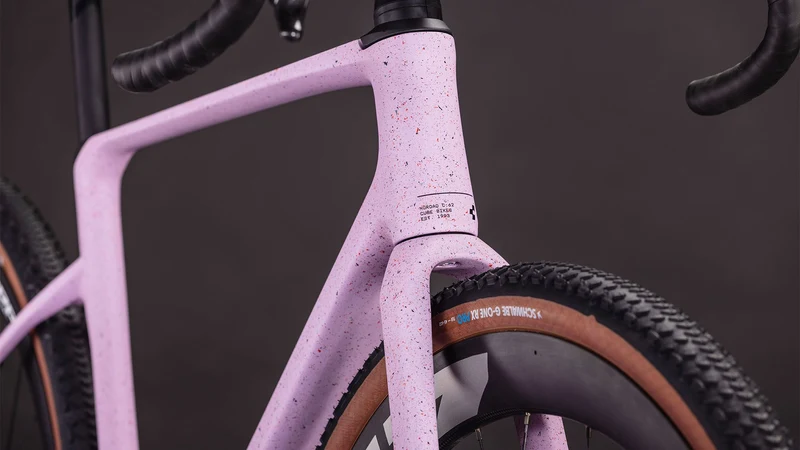 Cube Nuroad C:62 SLX Gravelbike Diamant 28" rhodonite´n´orange