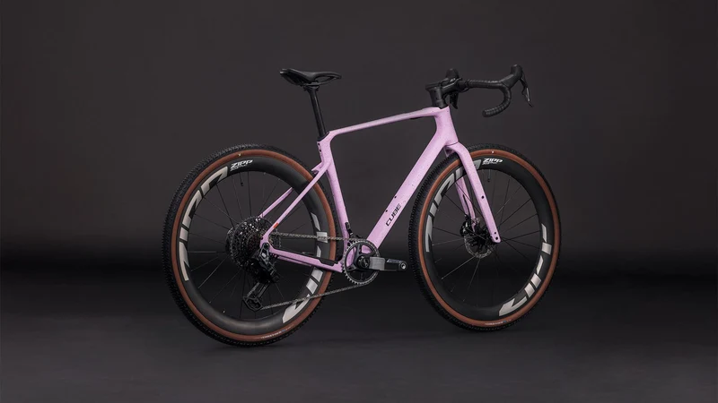 Cube Nuroad C:62 SLX Gravelbike Diamant 28" rhodonite´n´orange