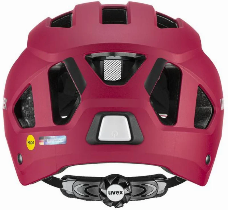 Uvex City Stride Mips Helm ruby red matt
