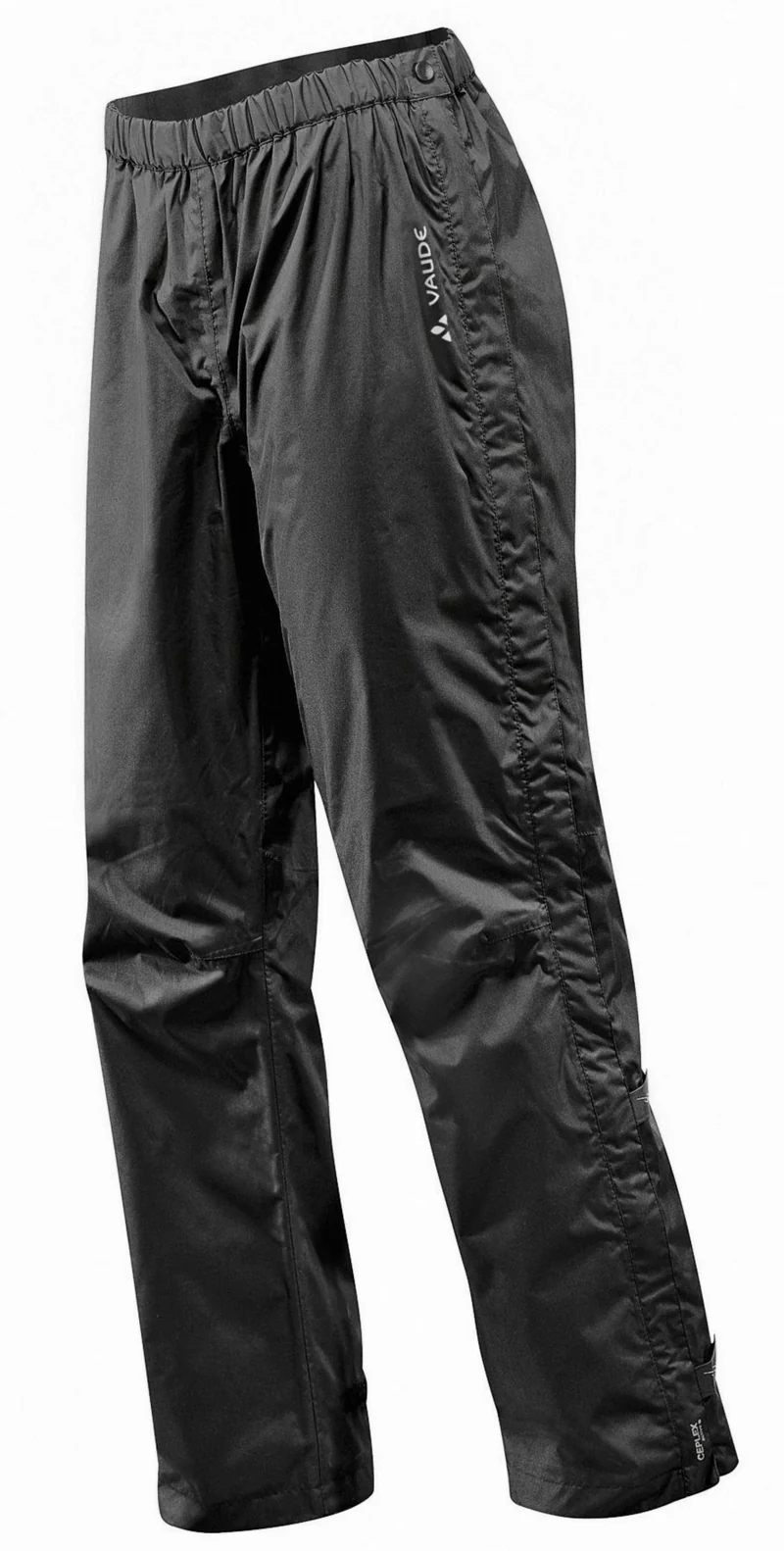 B-Ware - VAUDE Women's Fluid Full.Zip Pants S/S, black (Gebrauchtware)