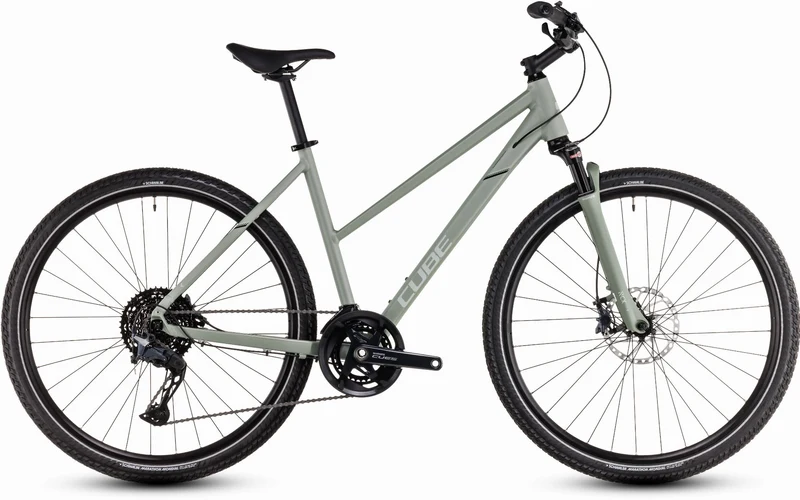 Cube Nature SLX Crossrad Trapeze 28" pistachio´n´palemint