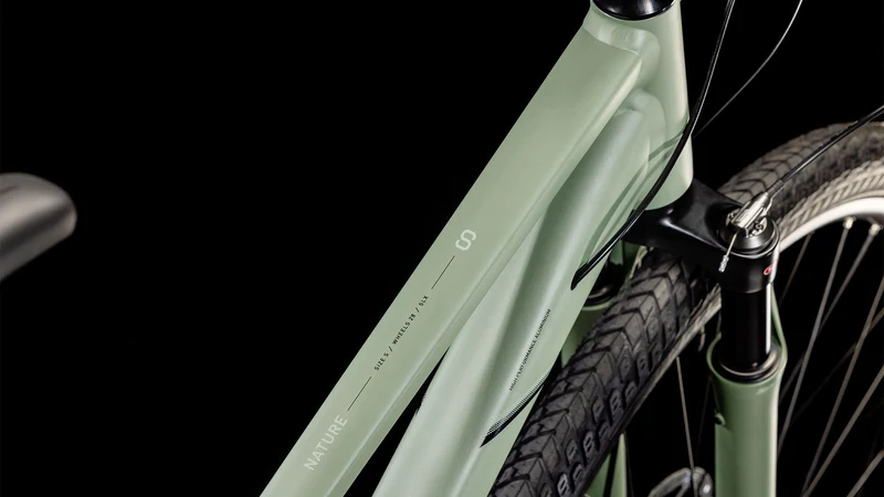 Cube Nature SLX Crossrad Trapeze 28" pistachio´n´palemint