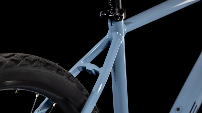 Cube Nature EXC Crossrad Diamant 28" pigeonblue´n´black