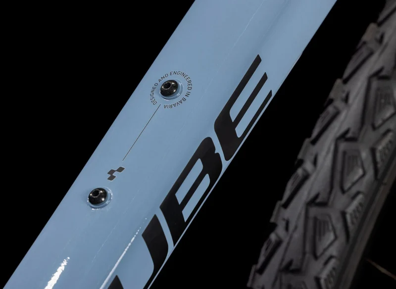Cube Nature EXC Crossrad Diamant 28" pigeonblue´n´black