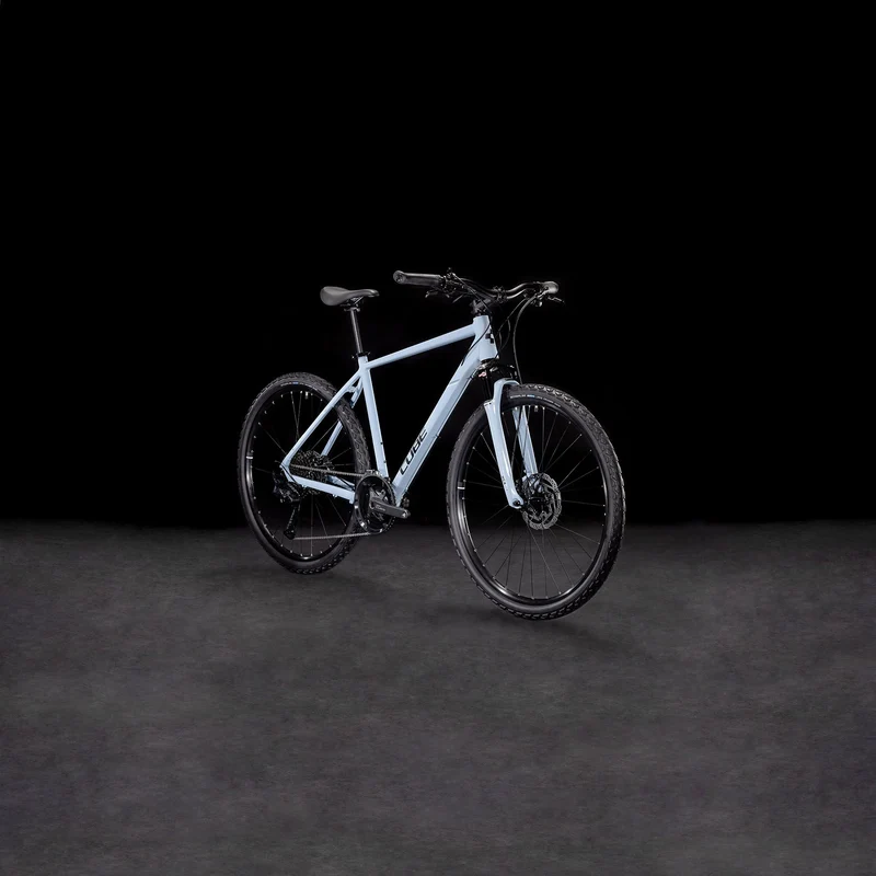 Cube Nature EXC Crossrad Diamant 28" pigeonblue´n´black