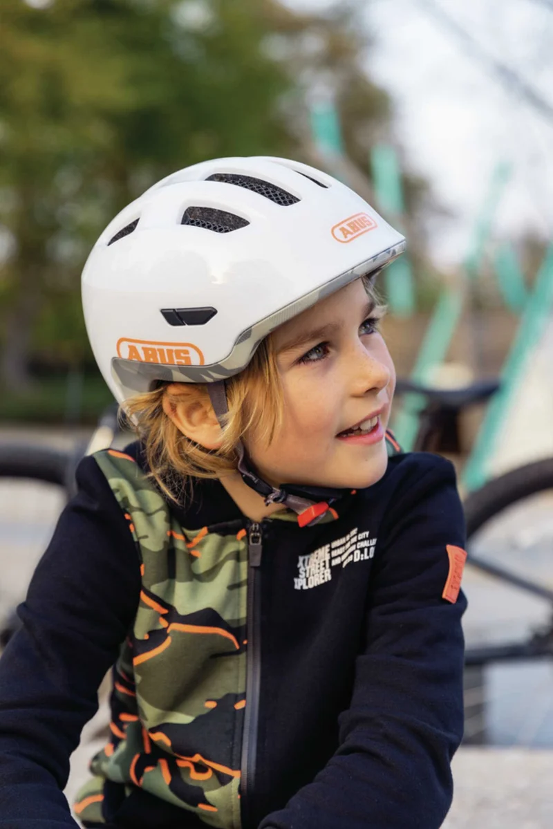 Abus Smiley 3.0 ACE LED Kinder-Helm royal purple