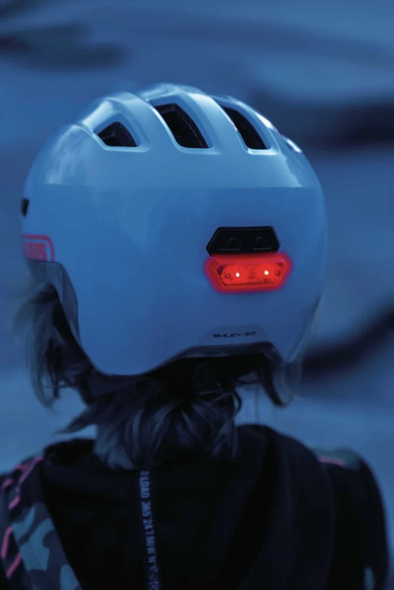 Abus Smiley 3.0 ACE LED Kinder-Helm royal purple