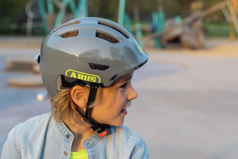 Abus Smiley 3.0 ACE LED Kinder-Helm royal purple
