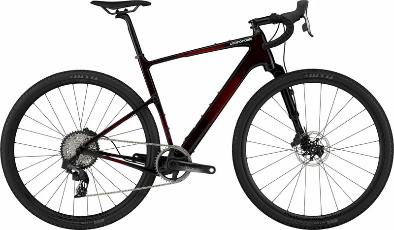 Cannondale Topstone Carbon Lefty 1 Gravelbike Diamant 28" rally red