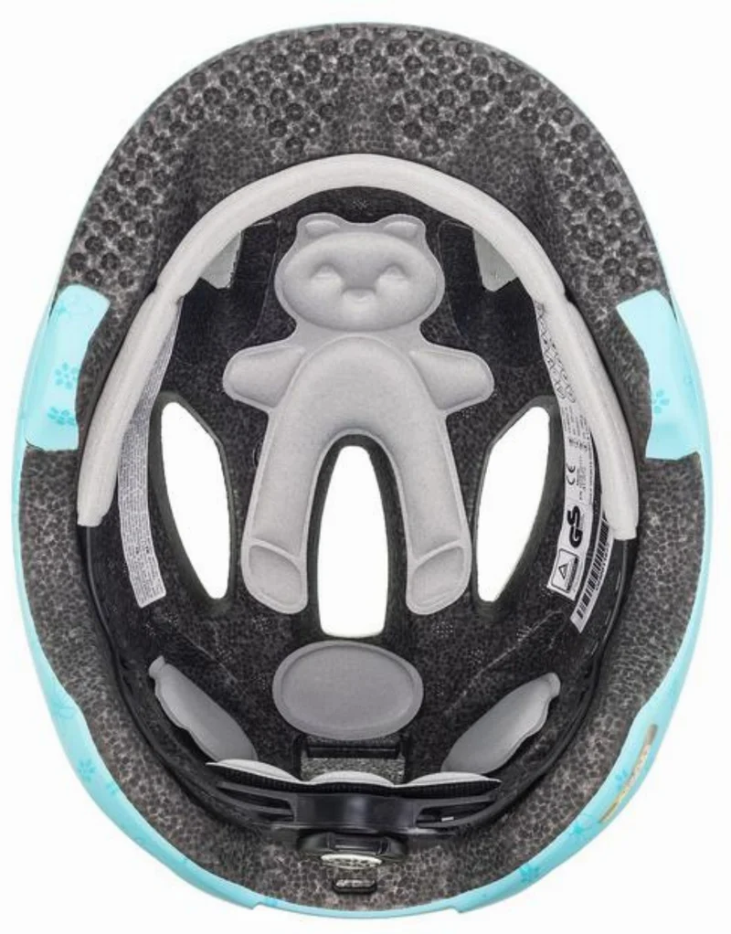 Uvex Oyo Style Kinder-Helm flowers cyan matt