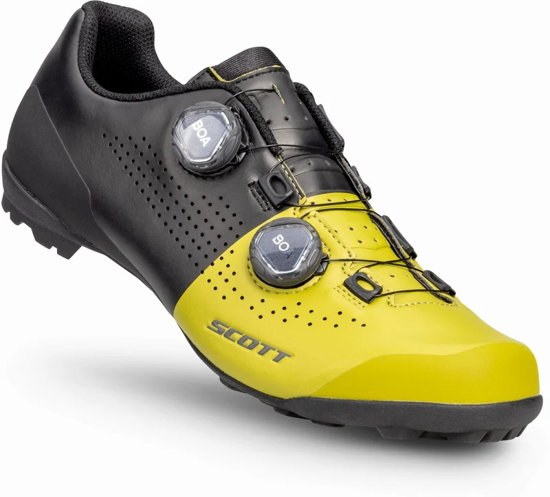 Scott Tuned Gravel-Schuhe matt black/savanna green