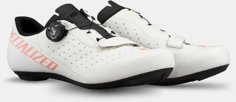 B-Ware - Specialized Torch 1.0 Rennradschuhe dove grey/vivid coral (Gebrauchtware)