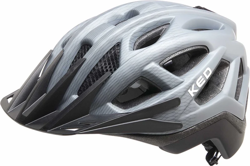 KED Pylos Helm grey black matt