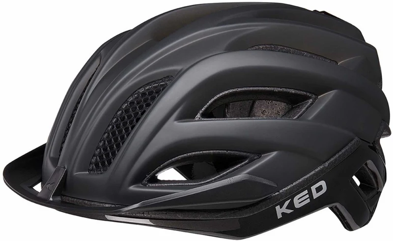 KED Champion Visor Rennrad-Helm process black matt