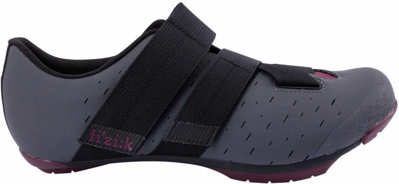 Fizik Terra Powerstrap X4 Gravel-Schuhe anthrazit lila