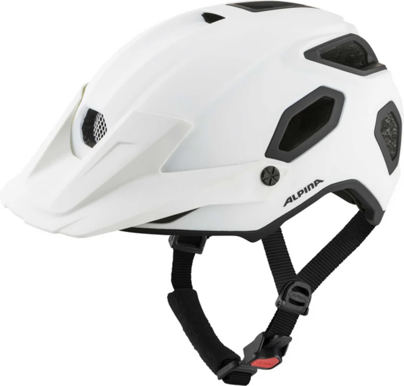 Alpina COMOX MTB-Helm white matt