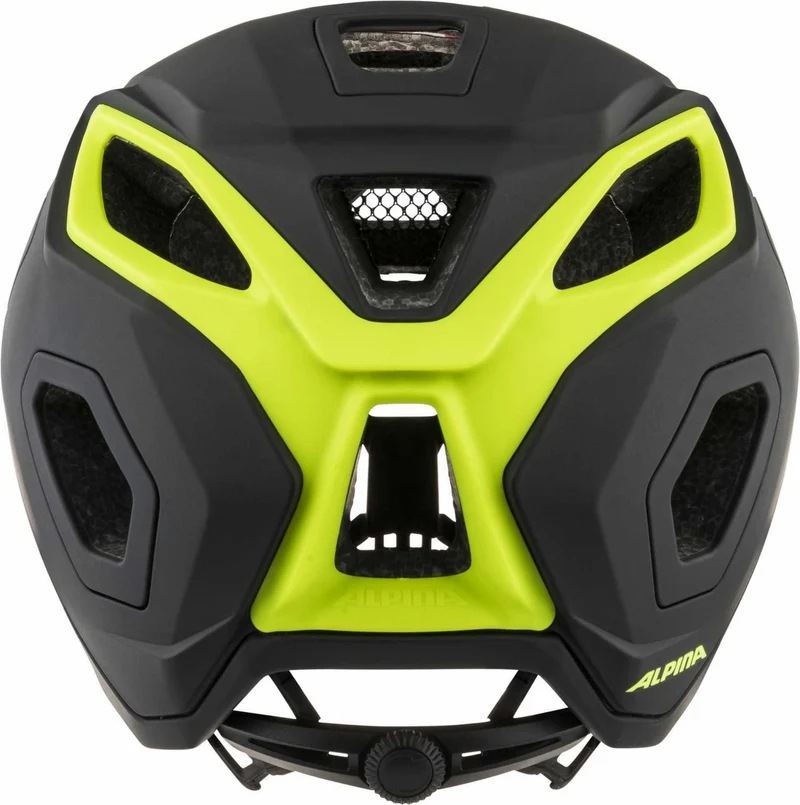 Alpina COMOX MTB-Helm black-neon matt
