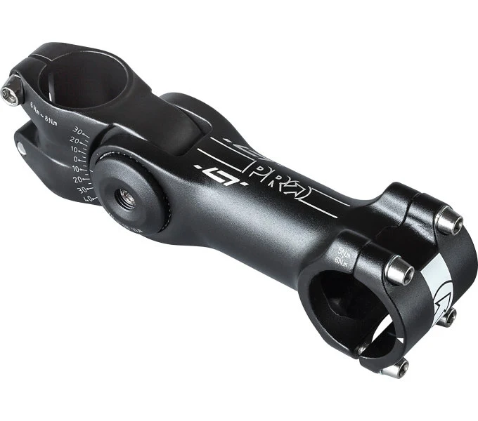 PRO Vorbau LT verstellbar -30° bis + 40° 1 1/8" 31,8 mm schwarz