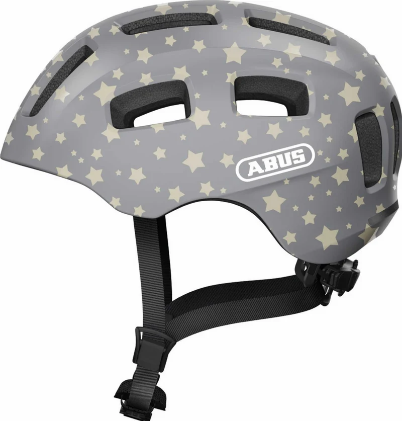 Abus Youn-I 2.0 Kinder-Helm grey star