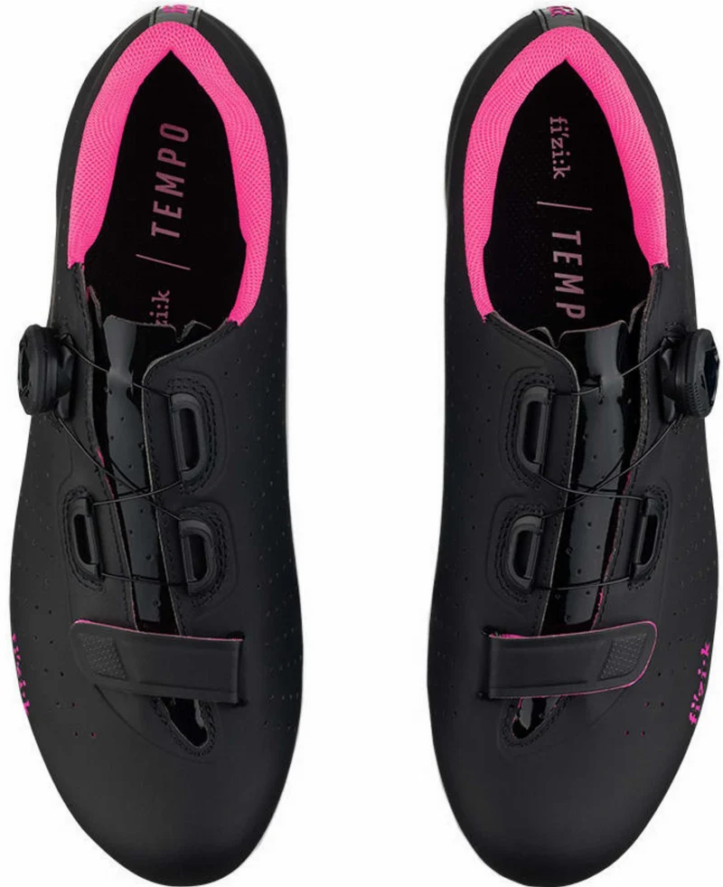 Fizik Tempo Overcurve R5 Rennradschuhe schwarz pink fluo