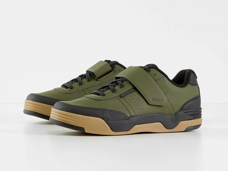 Bontrager Rally MTB-Schuhe olive grey/gum wall