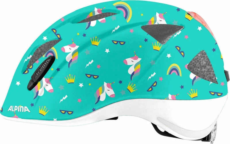 Alpina Ximo Flash Kinder-Helm unicorn gloss