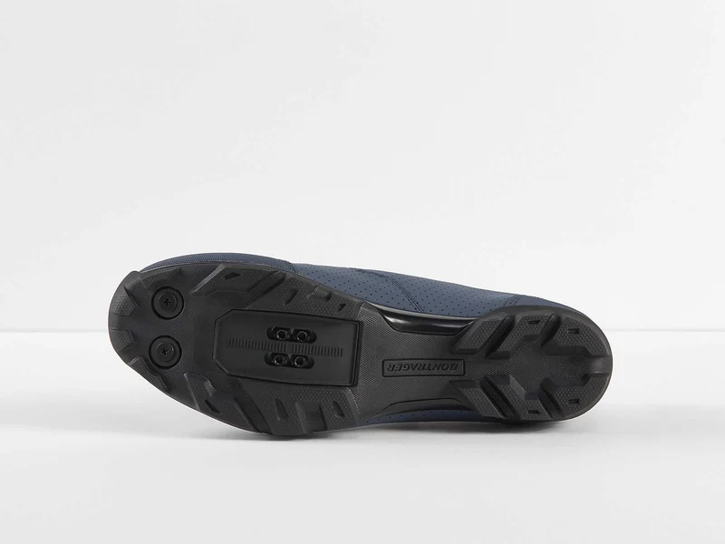 Bontrager Evoke MTB-Schuhe battleship blue/radioactive orange