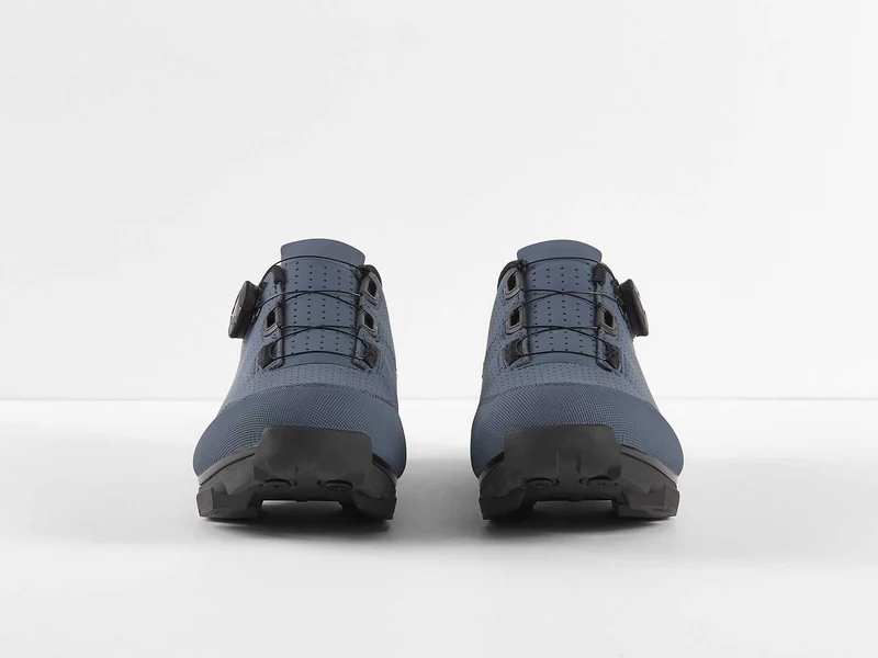 Bontrager Evoke MTB-Schuhe battleship blue/radioactive orange