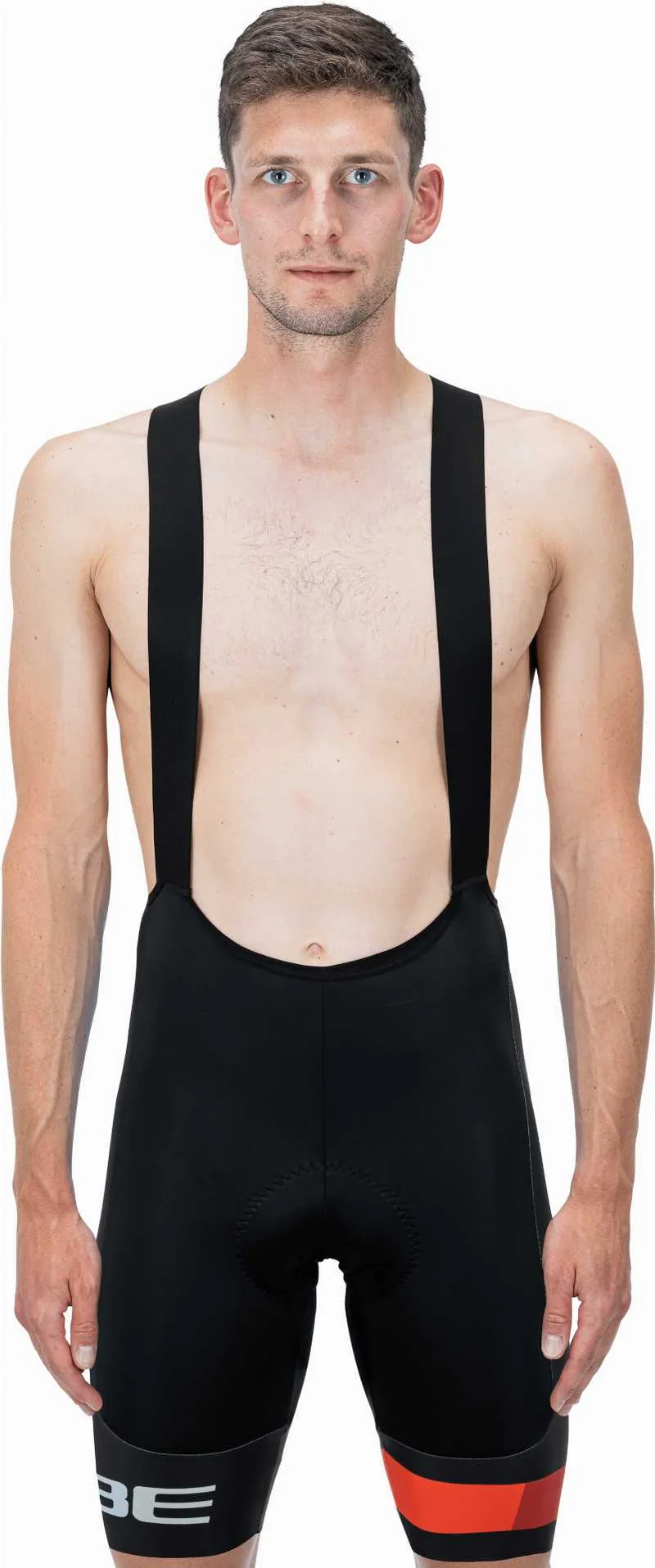 Cube Teamline Trägerhose Pro Kurz black´n´red