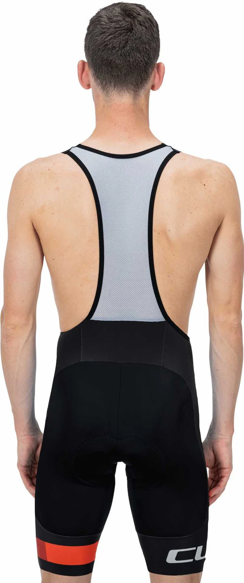 Cube Teamline Trägerhose Pro Kurz black´n´red