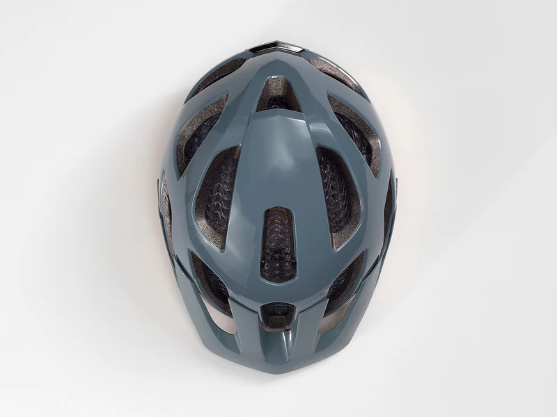 Bontrager Blaze WaveCel MTB-Helm battleship blue/marigold
